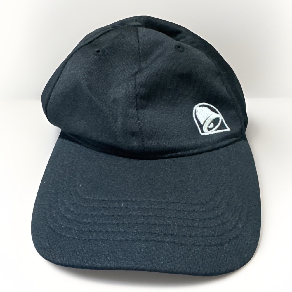 Taco Bell Fast Food Restaurant Black Baseball Employee Cap